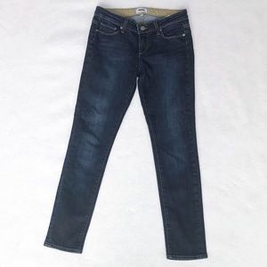 Paige Skyline Skinny Ankle Peg Crop Jeans -size 26